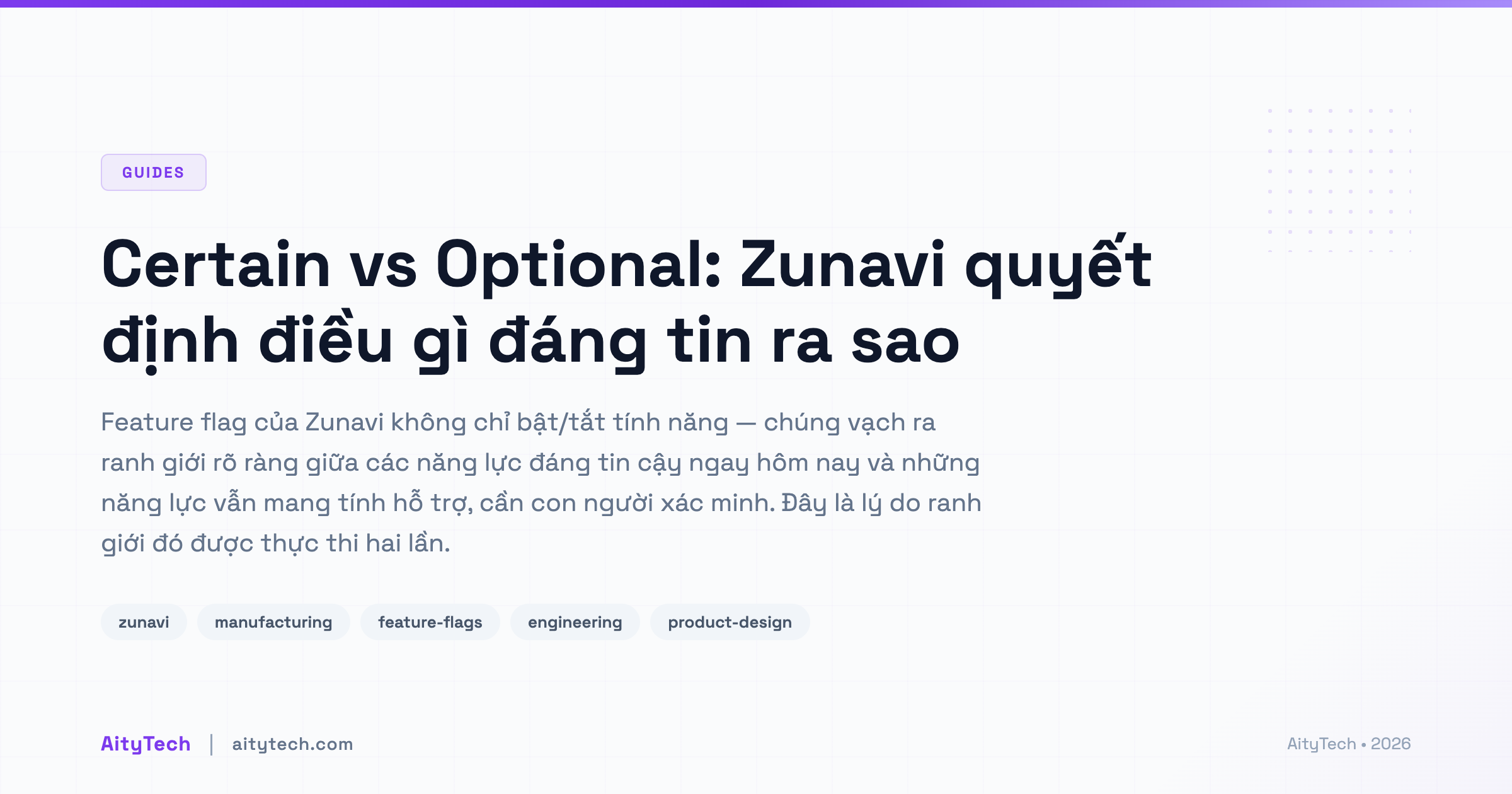 Certain vs Optional: Zunavi quyết định điều gì đáng tin ra sao